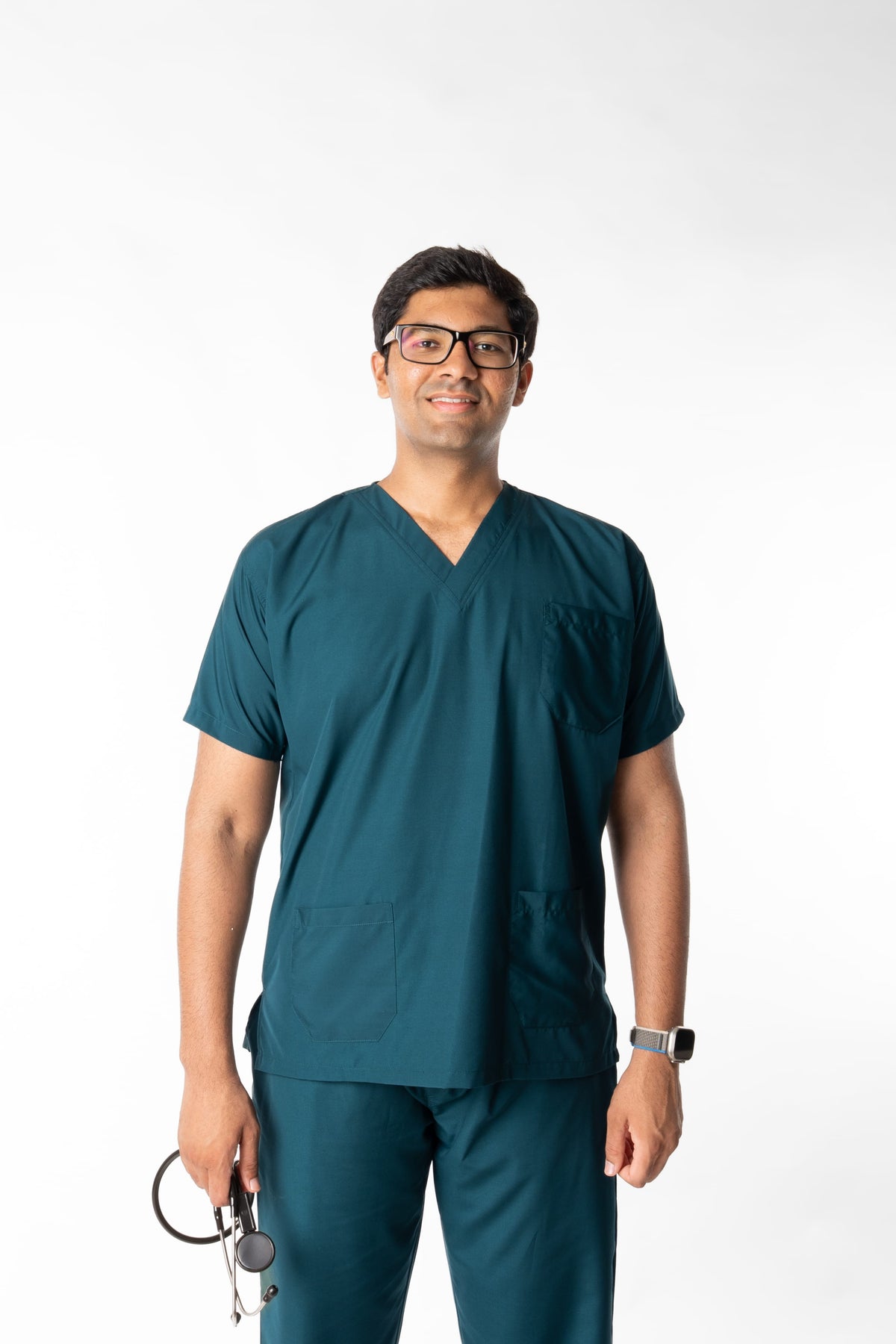 Unit Teal Male Scrub Set