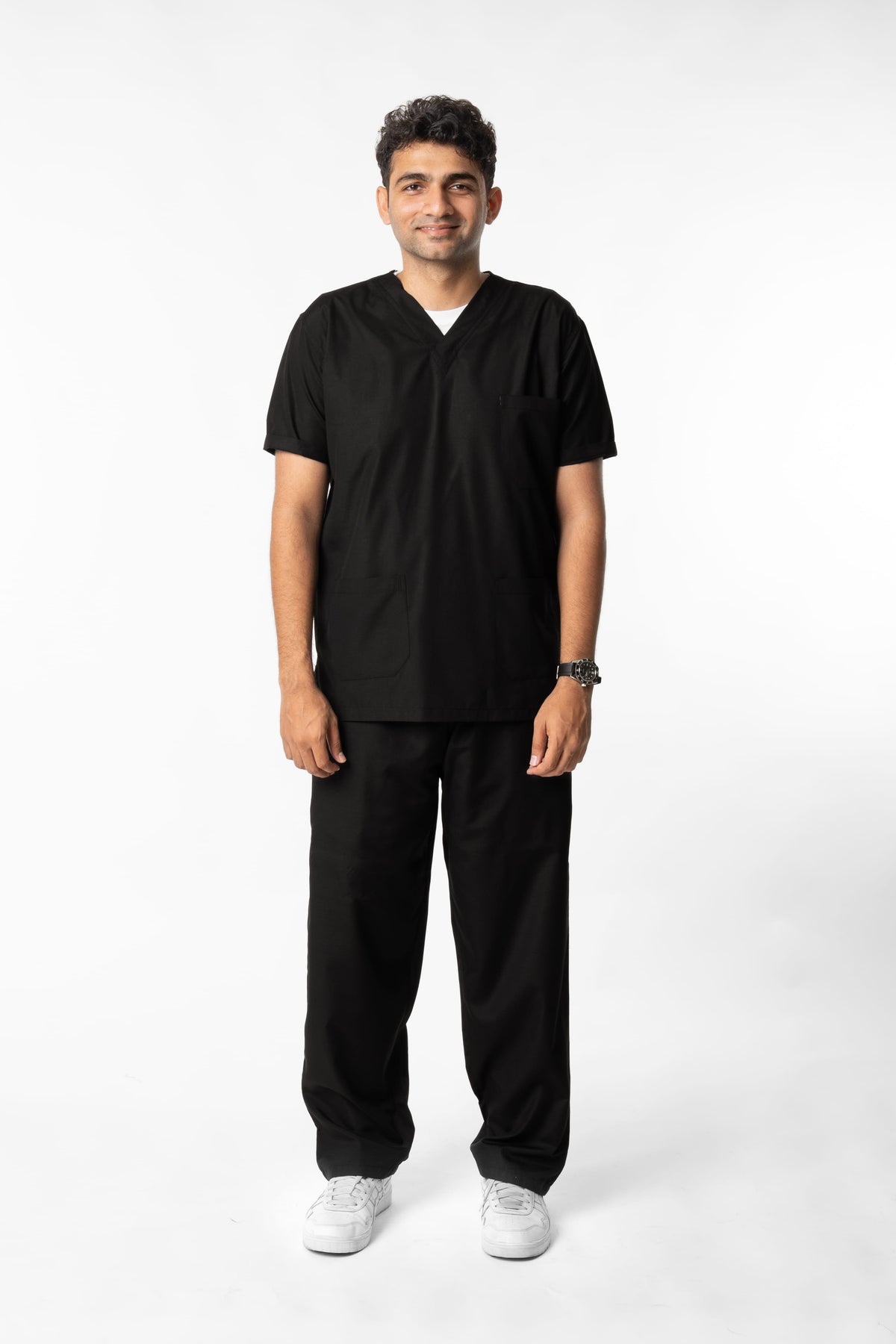 Unit Black Male Scrub Set