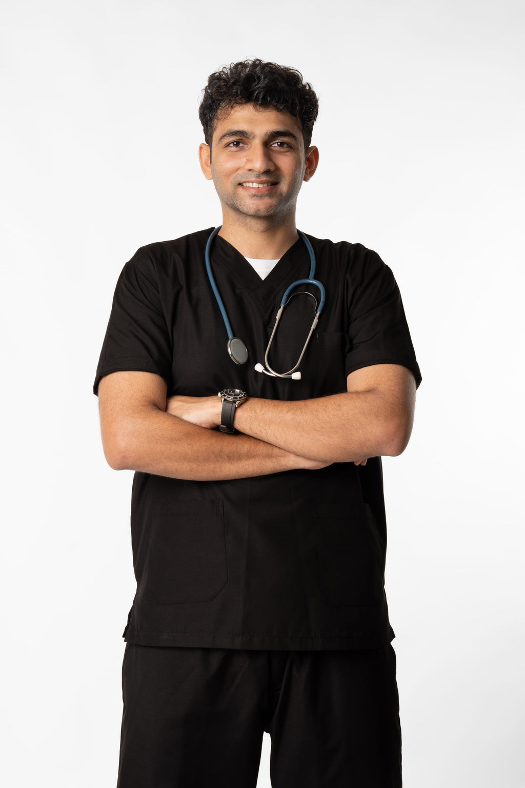 Unit Black Male Scrub Set