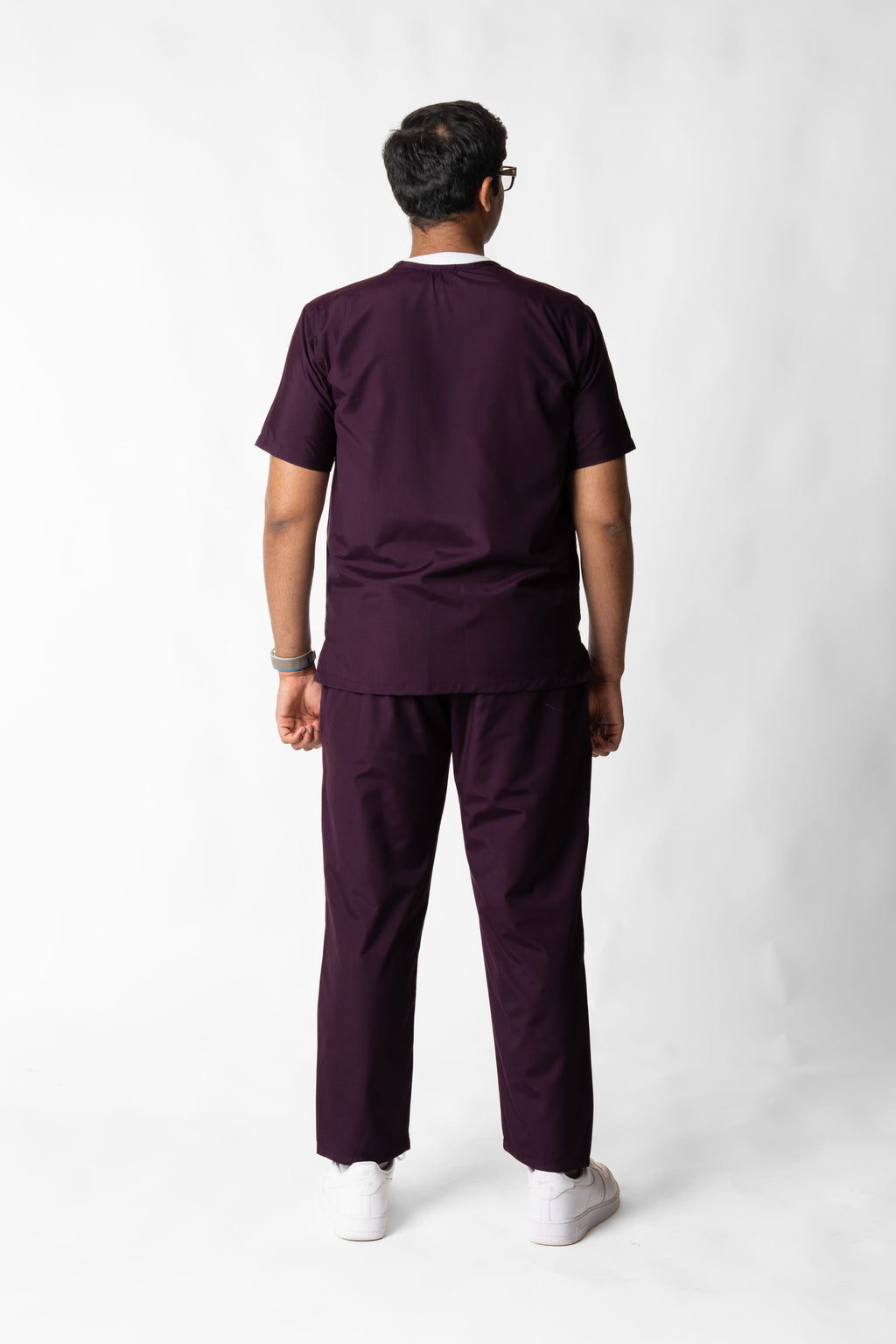 Unit Purple Male Scrub Set