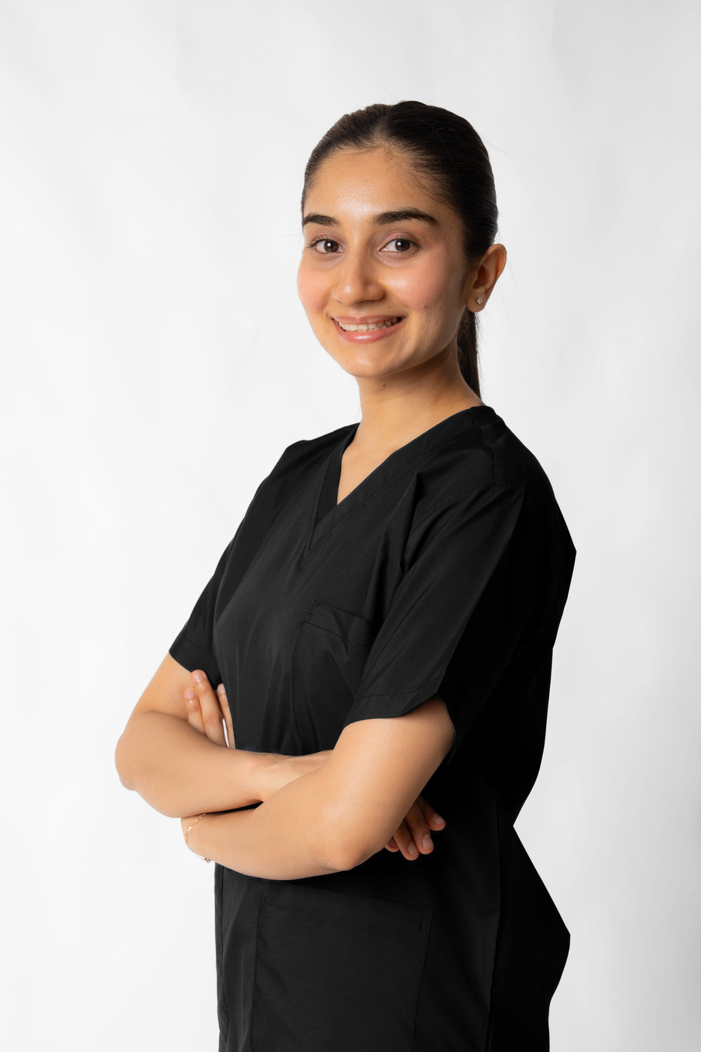 Unit Black Female Scrub Set