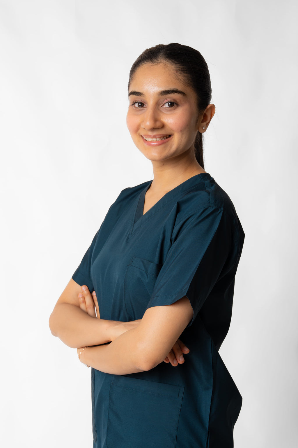 Unit Teal Female Scrub Set