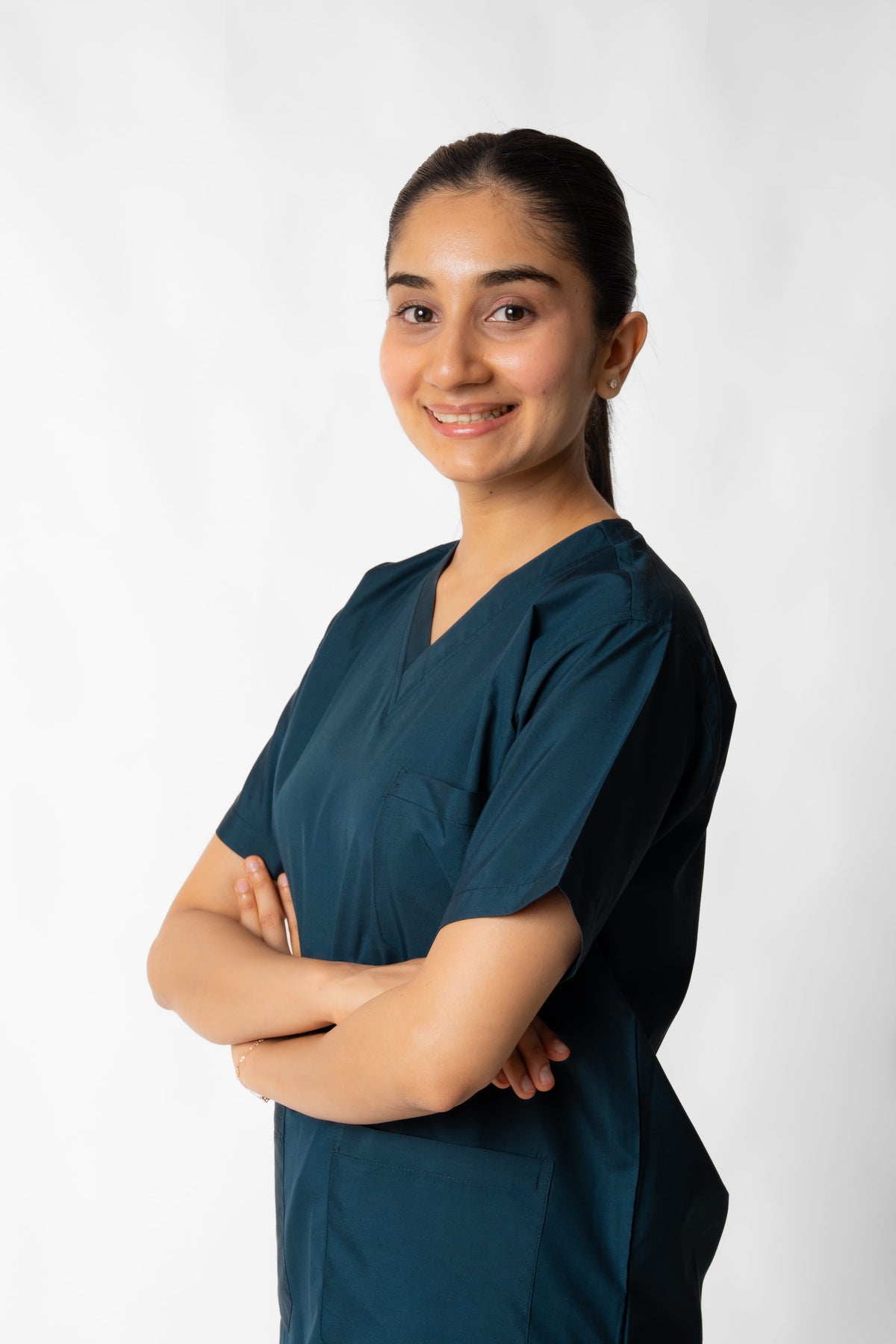 Unit Teal Female Scrub Set