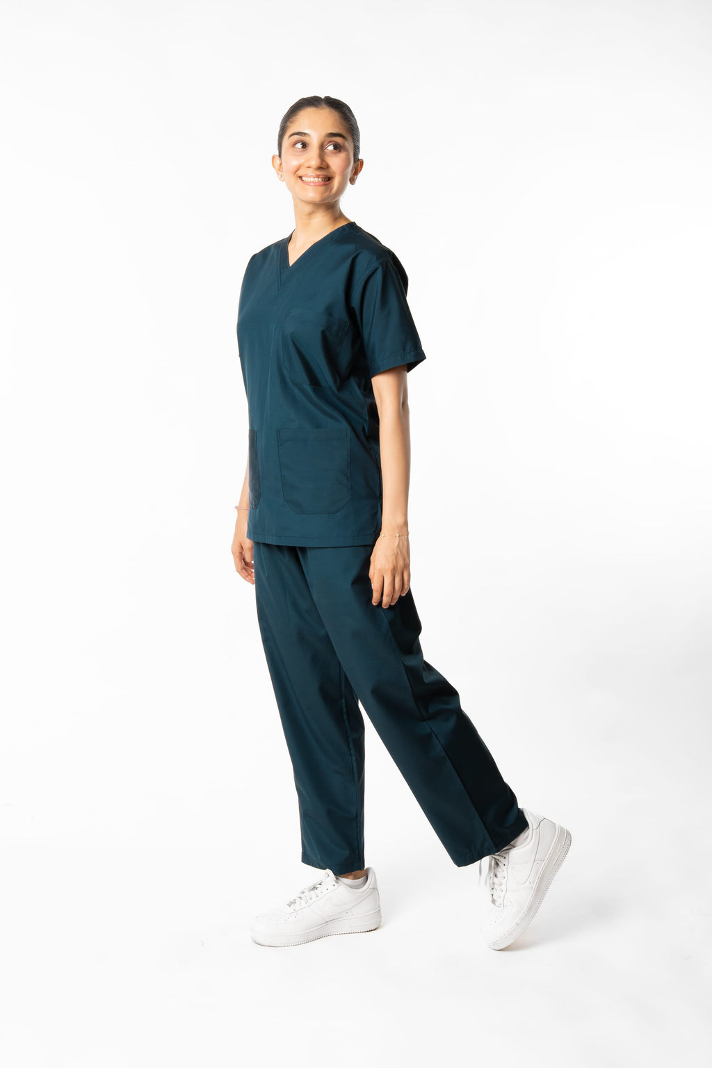 Unit Teal Female Scrub Set