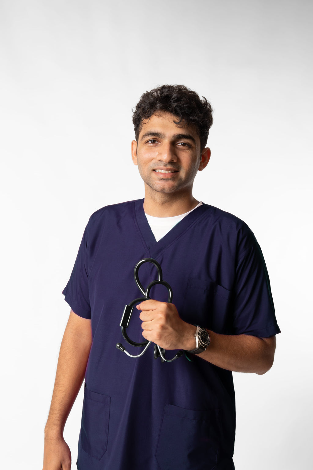 Unit Navy Male Scrub Set