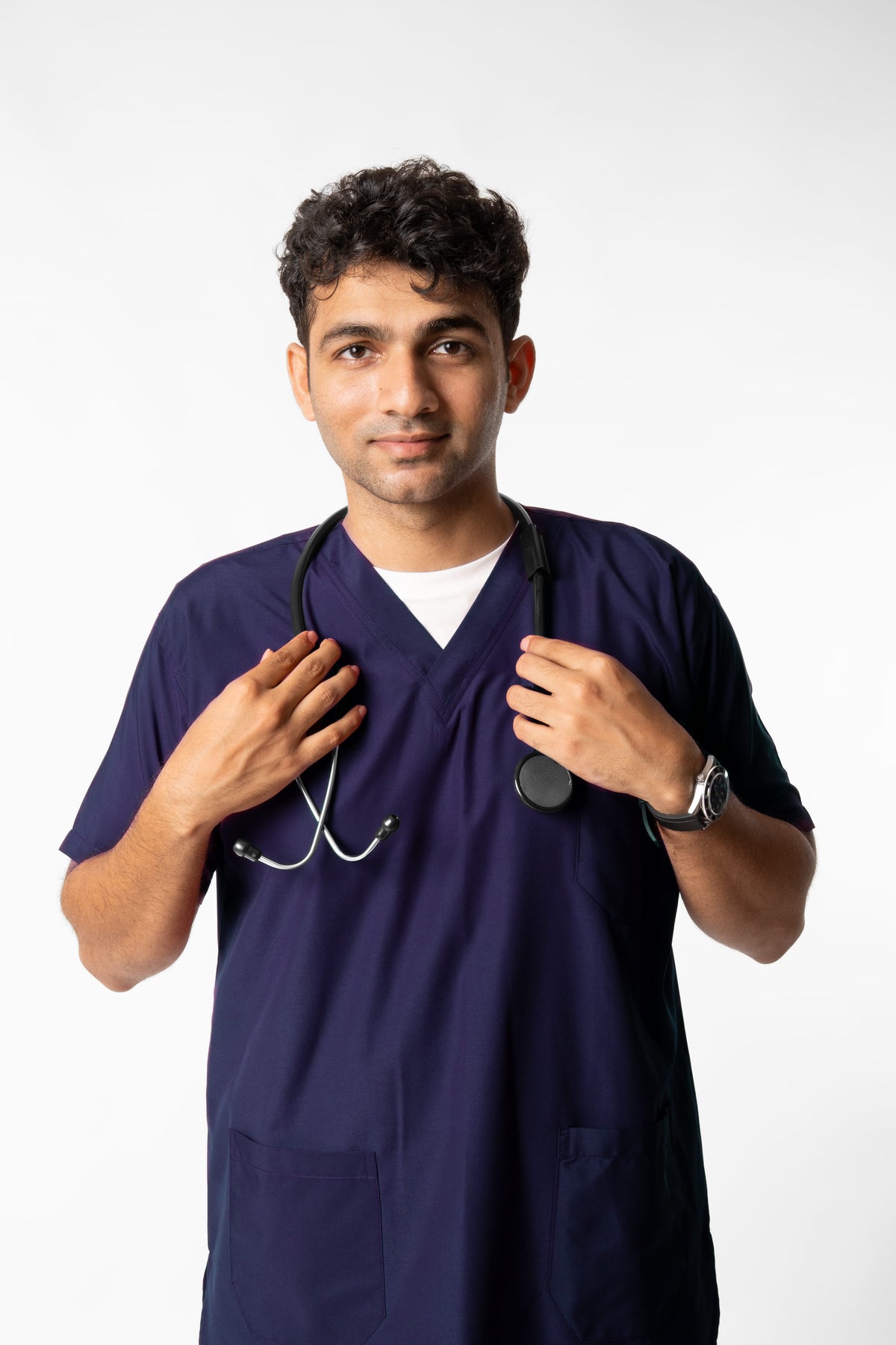 Unit Navy Male Scrub Set